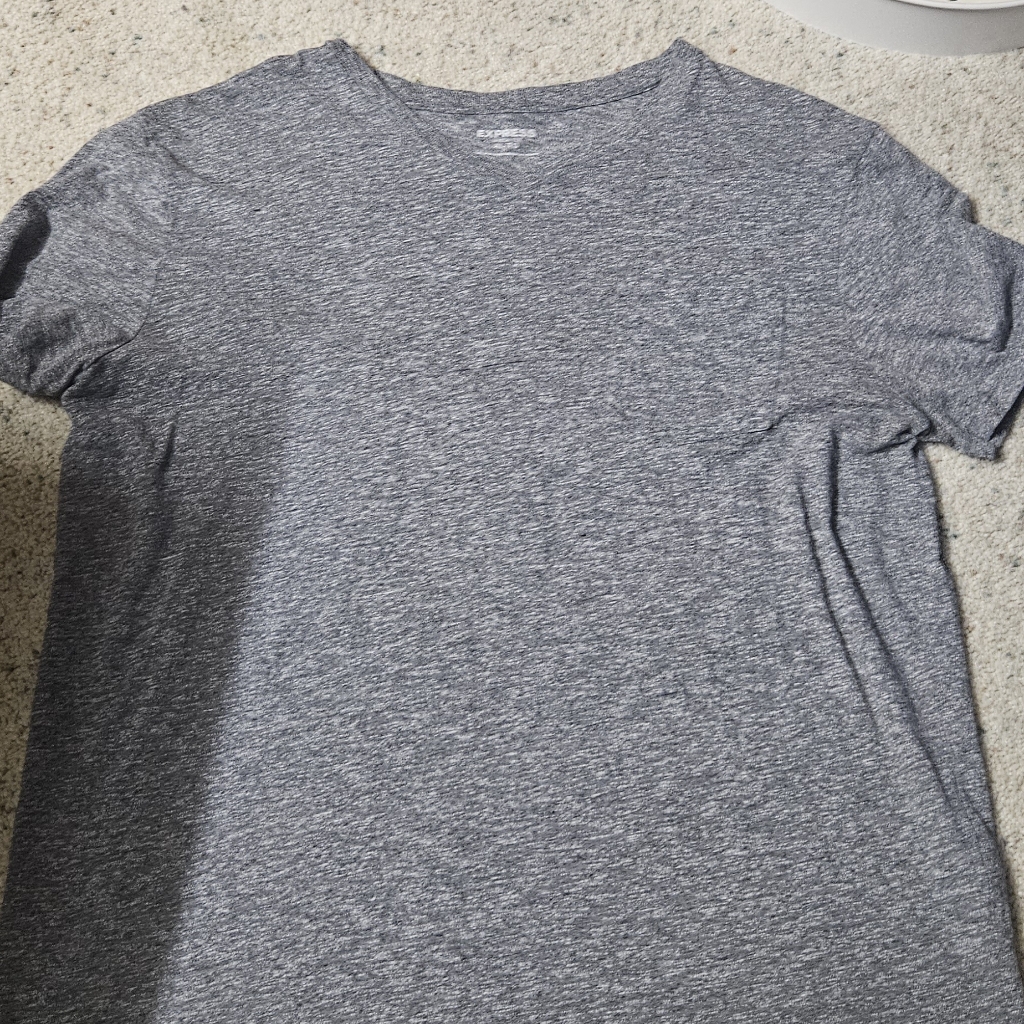 Express Mens Express Grey Tshirt